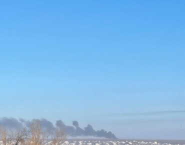 Луганчане сообщают о сильном задымлении за пределами Камброда