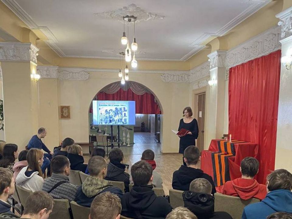 Члены УИК Кировска организовали для студентов мероприятие ко Дню снятия блокады Ленинграда