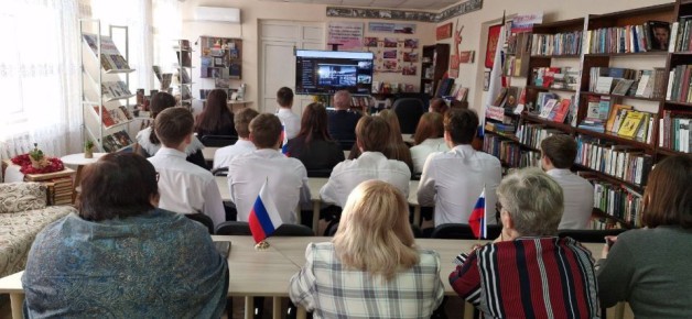 Славяносербский округ принял участие в телемосте, посвященном 82-й годовщине снятия блокады Ленинграда