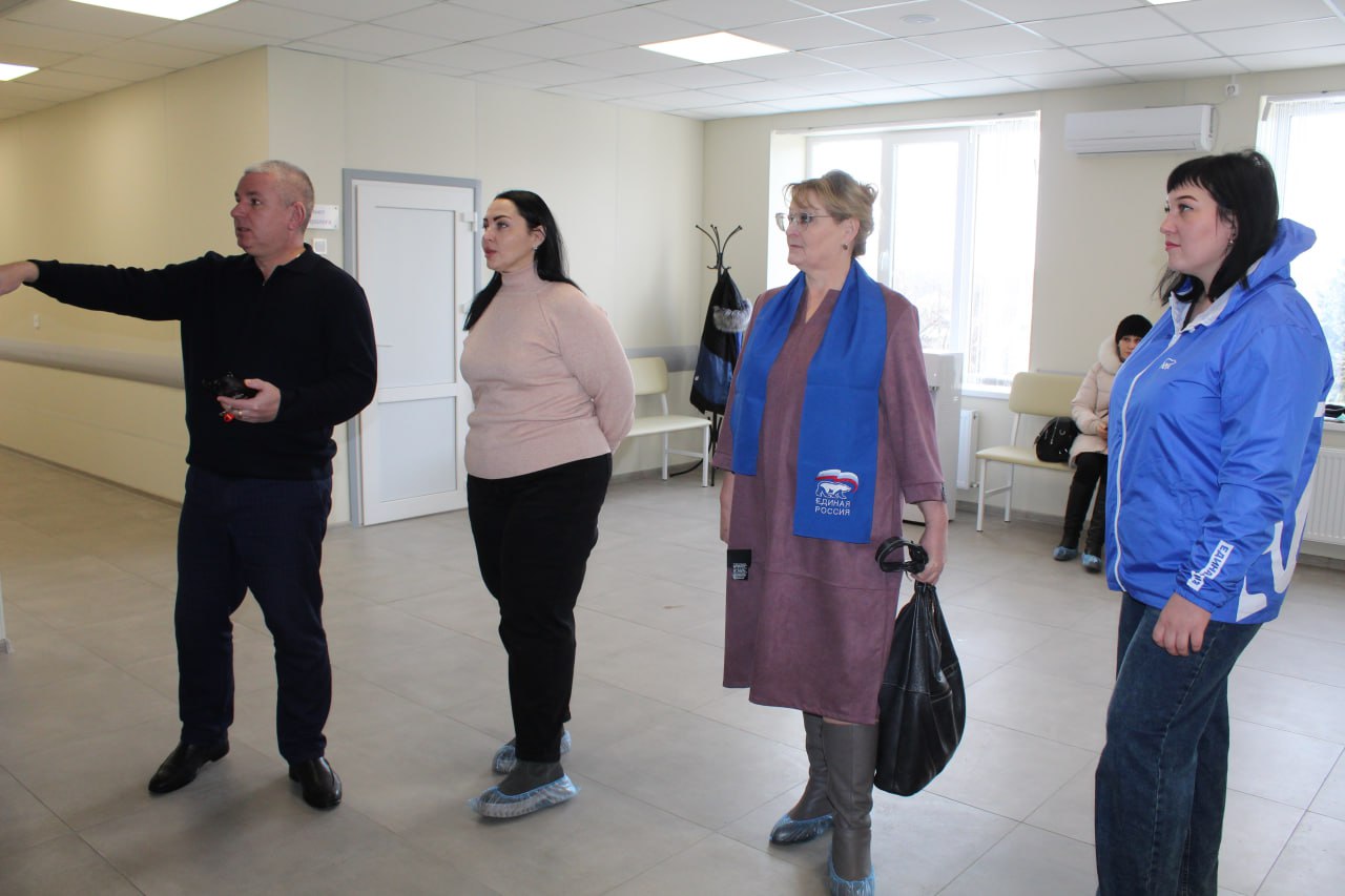 В Новопсковской ЦРБ завершен ремонт третьего этажа и актового зала!