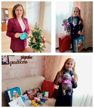 Депутат Лутугинского муниципального округа исполнила желание Полины из г. Лутугино