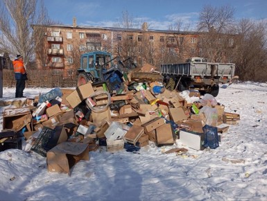 Ежедневная работа коммунальных служб города