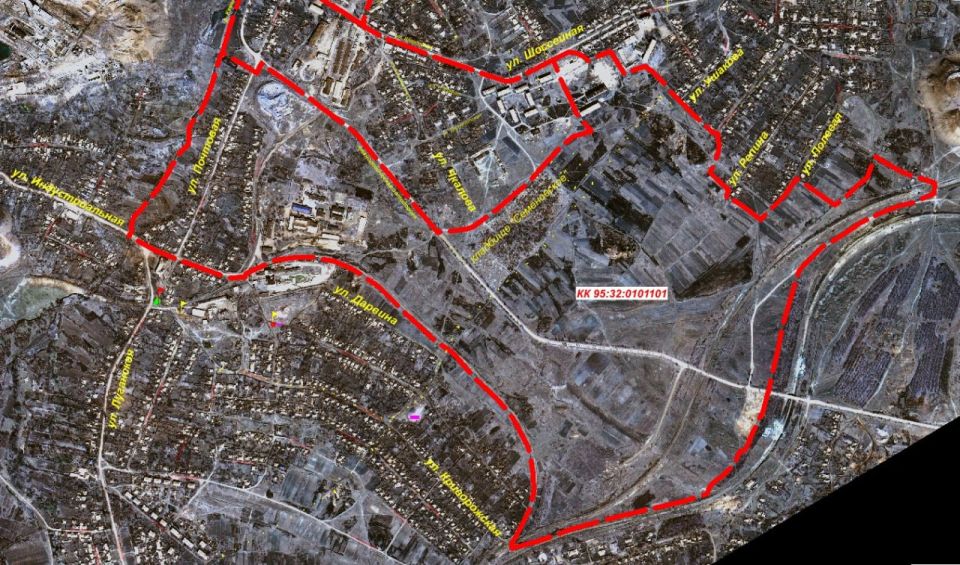 �������� ������������� �������� ����������� ��������� � ��������� ��������, ������������� � �������� ������������ �������� 95:32:0101101