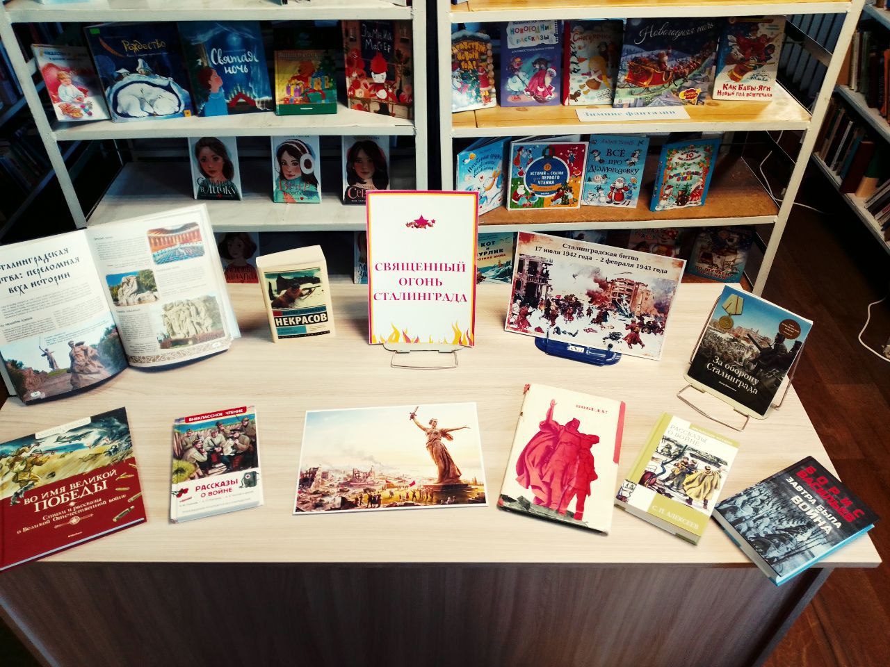"Поле Ратной Славы": Память о Сталинградской битве ожила в Новоайдарской библиотеке