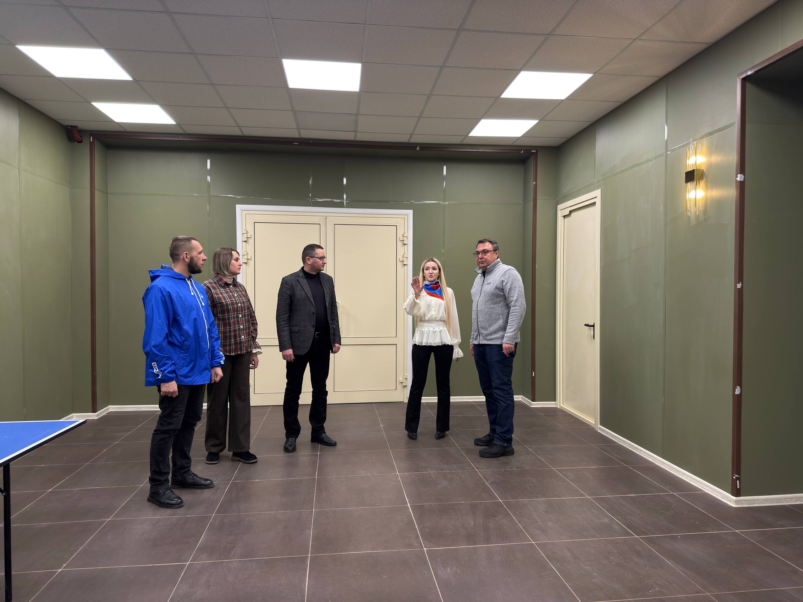 В Марковке провели осмотр восстановления Дома культуры