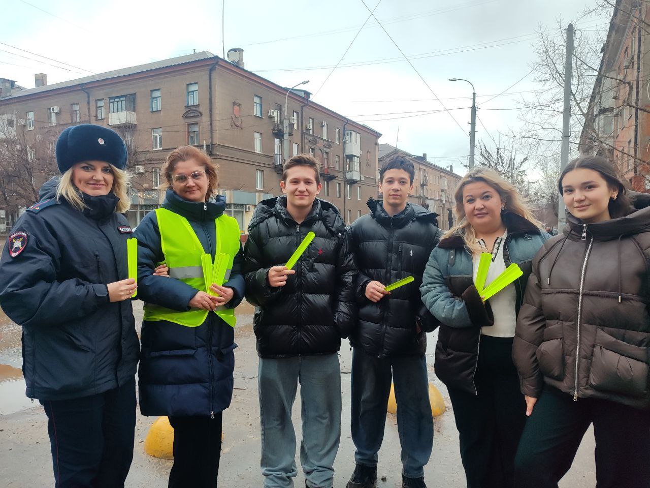 Родительский патруль на страже безопасности юных пешеходов