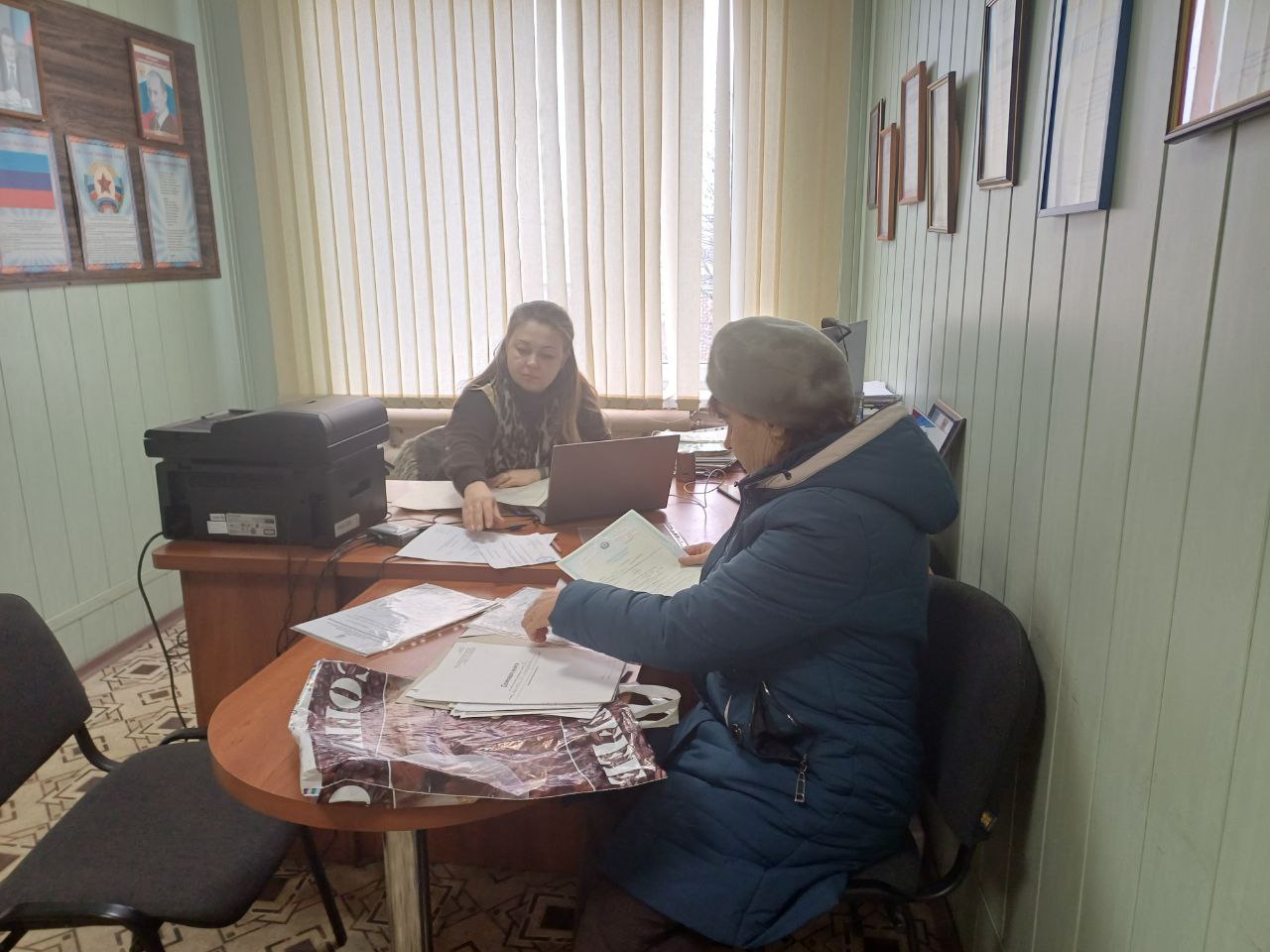 17 февраля в здании отдела жизнеобеспечения г. Миусинск состоялся очередной выездной приём мобильного офиса МФЦ ЛНР