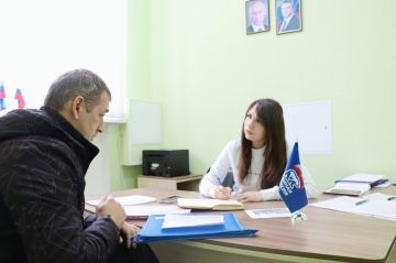 Яна Сылкина: Сегодня провела очередной приём граждан в городе Северодонецке