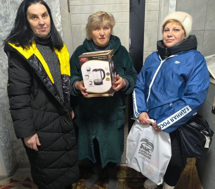 Ко Дню защитника Отечества лисичанские единороссы оказали волонтёрскую помощь семьям участников СВО