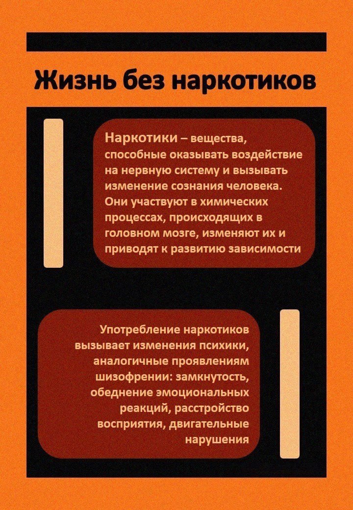 Выбираем жизнь без наркотиков