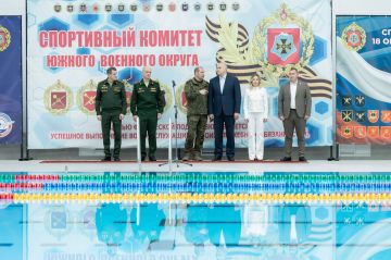 В Симферополе прошли соревнования на Кубок Южного военного округа по плаванию