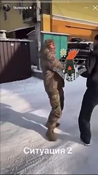 Футболист украинского ФК«Колос» Даниил Колесник подрался с бандитом ТЦК