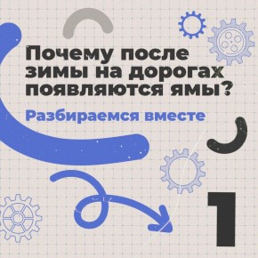 Сошел снег со льдом — и на дорогах появились они