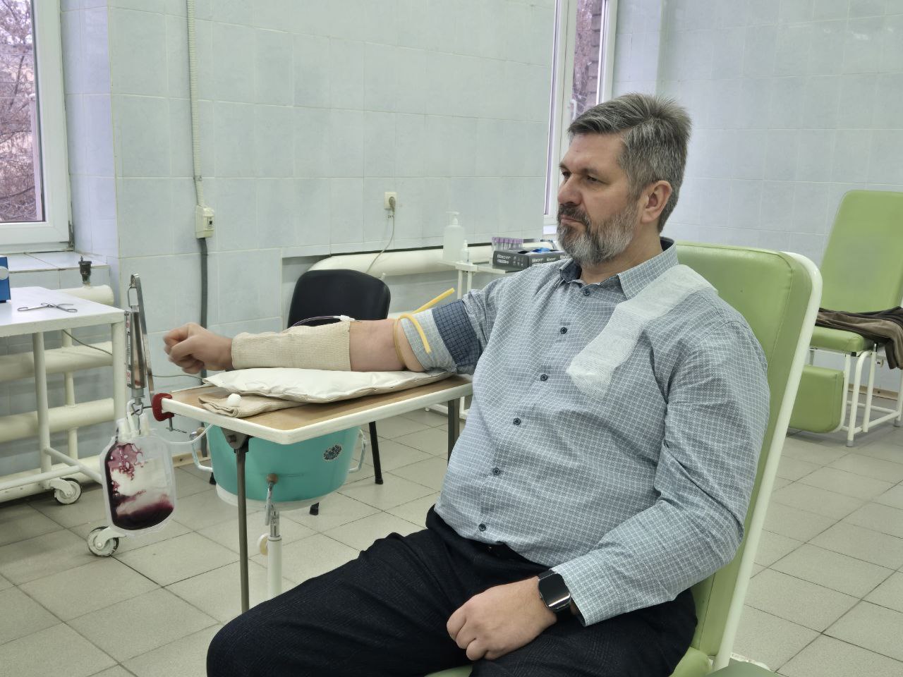 Акция «ZА наших» в Алчевске