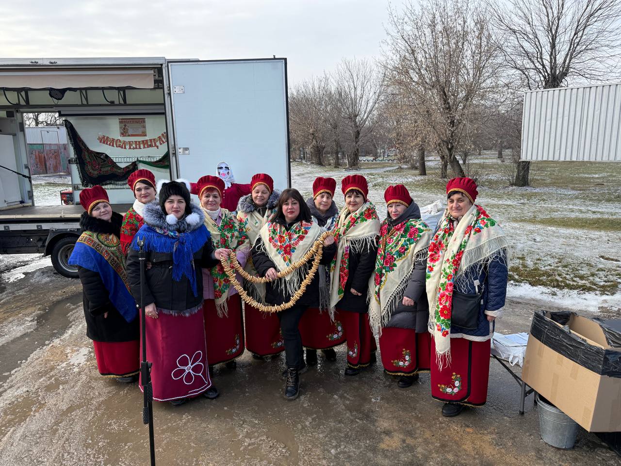 В Петровке проводили Масленицу шумно, вкусно и по-семейному!