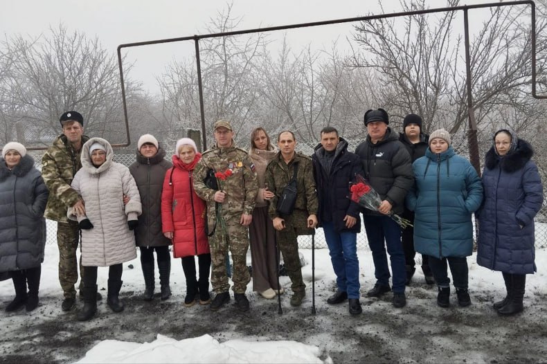 Патриотический час «Герои нашего времени» провели в селе Александровка