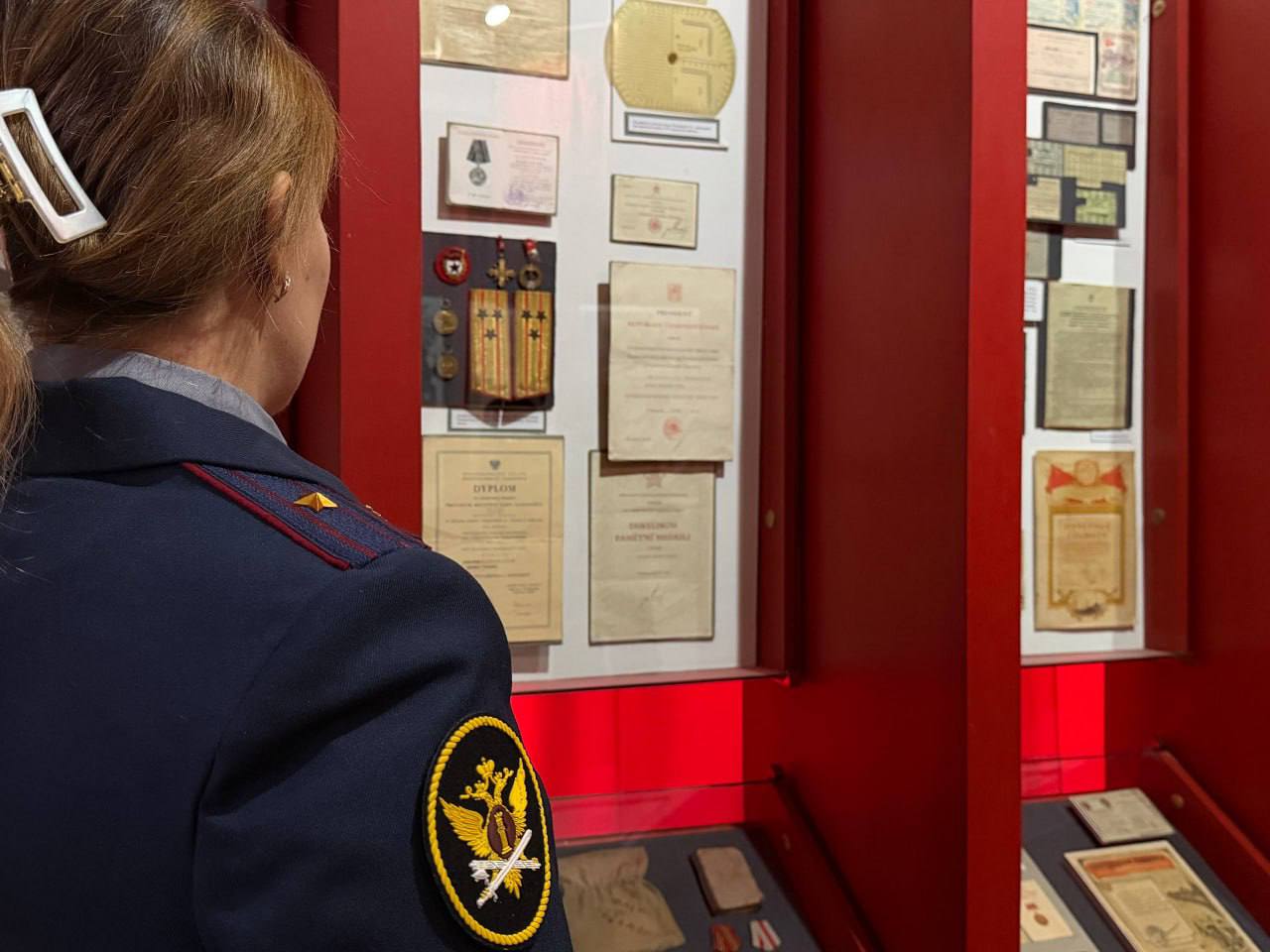 Сотрудники Управления Федеральной службы исполнения наказаний по Луганской Народной Республике посетили краеведческий музей