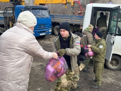 Народный фронт помогает ликвидировать последствия удара ВСУ по пгт Центральному
