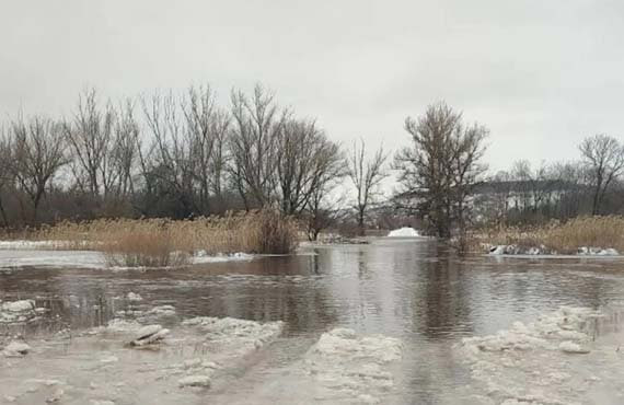 Причиной подтопления Сватовского района в ЛНР могут быть ледяные заторы на реке Красной