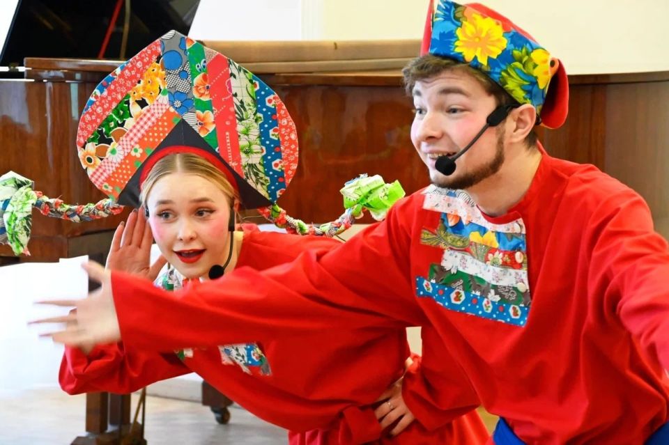 В Луганской филармонии проводили зиму «Музыкальным разгуляем»