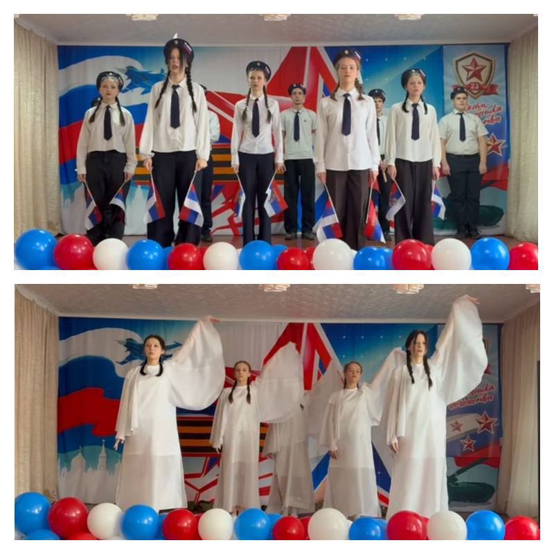 В преддверии Дня защитника Отечества в стенах ГБОУ ЛНР «Беловская средняя школа №2» состоялся трогательный концерт, посвященный этому важному празднику