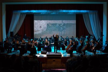 Гений Пушкина в музыке Свиридова: симфонический оркестр Луганской филармонии представил программу «Метель»