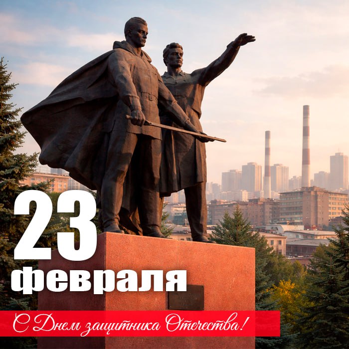 Дорогие друзья!. Поздравляем вас с Днем защитника Отечества - праздником мужества, верности долгу и любви к Родине