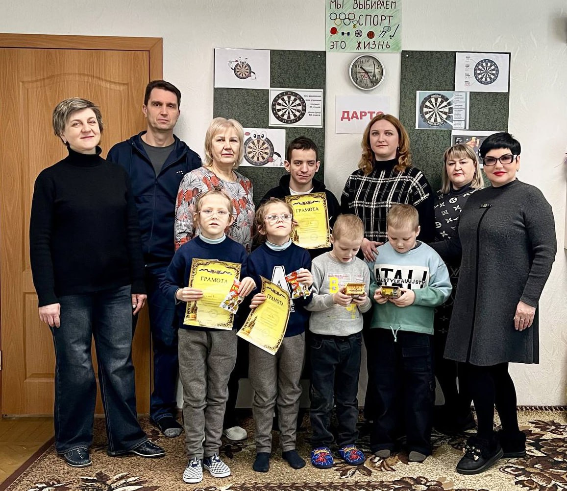 Сегодня в Краснодонском отделении Республиканского центра реабилитации детей-инвалидов «Возрождение» прошел турнир по дартсу