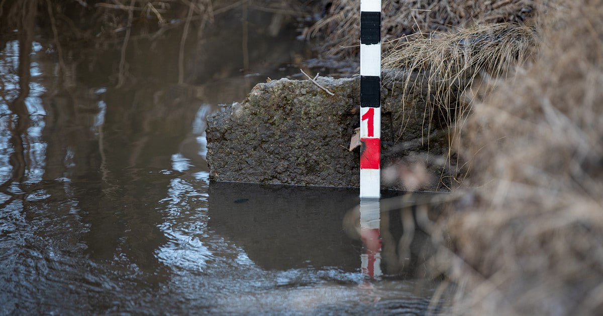 Сегодня к полудню в ЛНР отмечена устойчивая тенденция к снижению уровня воды в реках