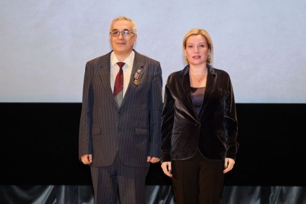 Поэт Марк Некрасовский награжден медалью Александра Твардовского