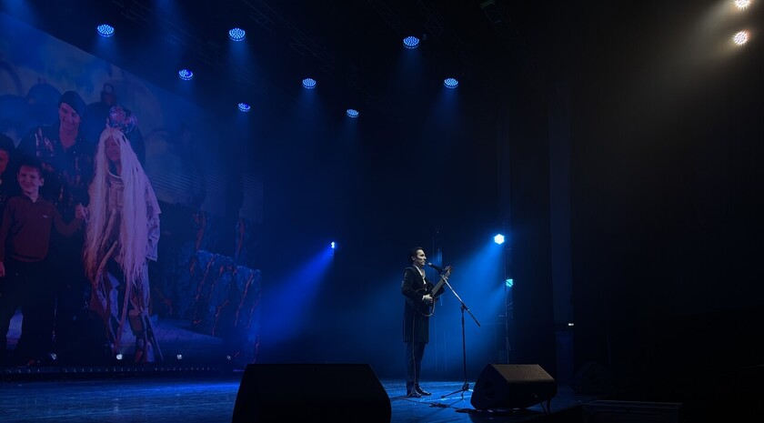 Песню «На Херсон» заслуженного артиста Павла Быкова представили в Москве