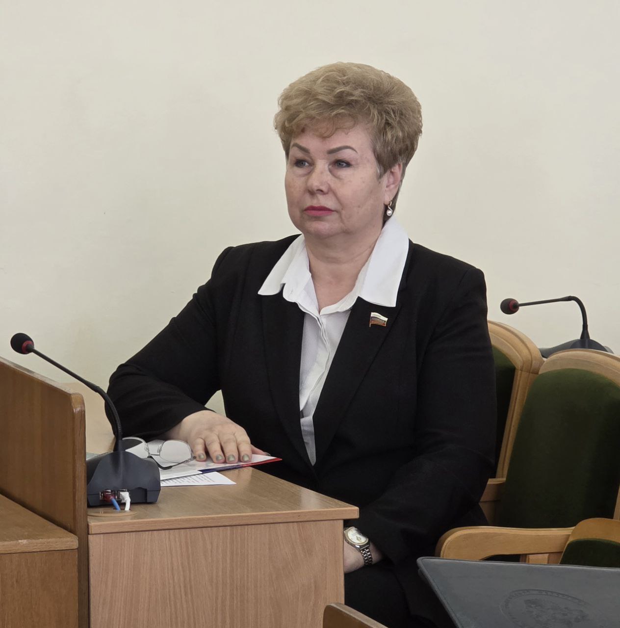 Ольга Бас: Сегодня на пленарном заседании Народного Совета ЛНР доложила о результатах своей работы за 2025 год