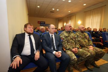 Вячеслав Третьяков: Принял участие в общем собрании Луганского республиканского отделения Всероссийской общественной организации ветеранов "Боевое братство"