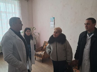 Анна Сорока: Состоялся плановый визит сотрудников Аппарата Уполномоченного в «Перевальскую психоневрологическую больницу»
