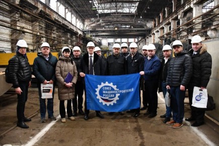 Константин Бутримов: Представители Челябинского РО СоюзМаша России посетили завод «Лугамаш»!