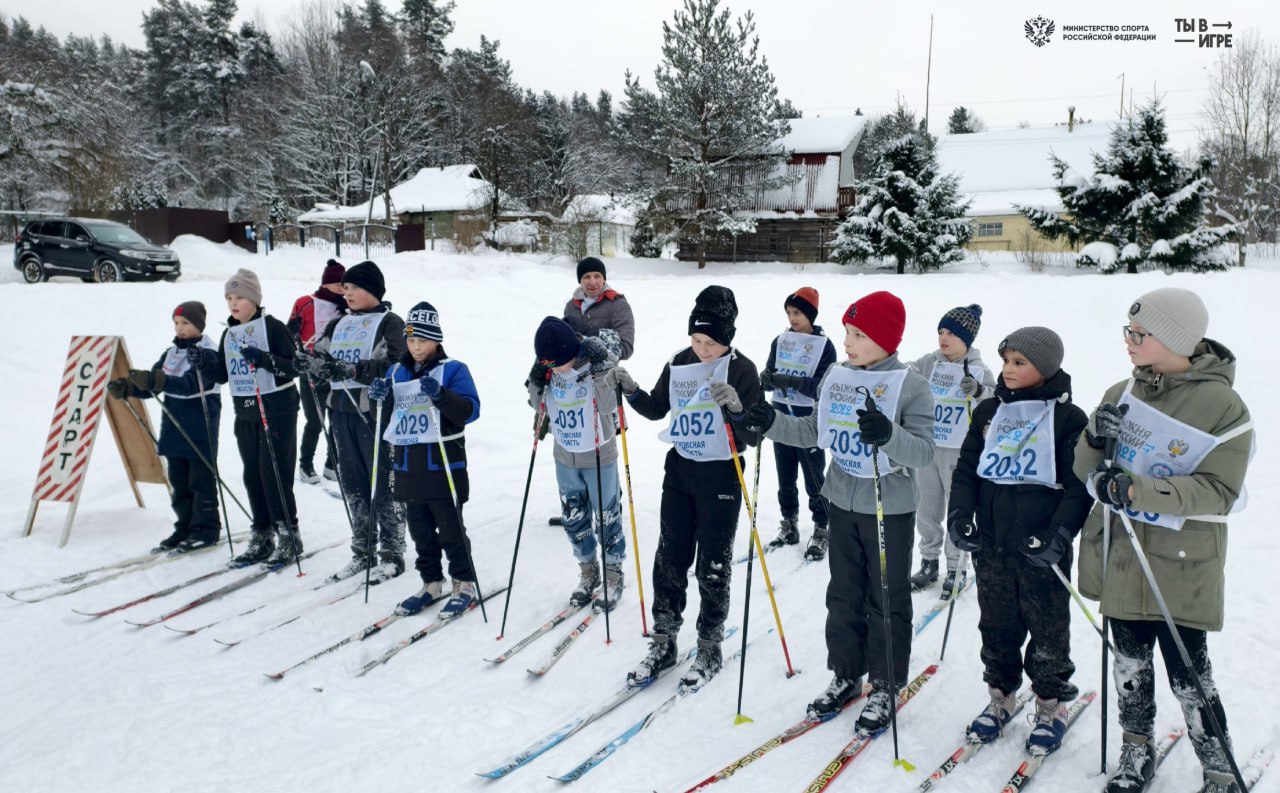 Участники конкурса «Ты в игре» выходят на «Лыжню России»!