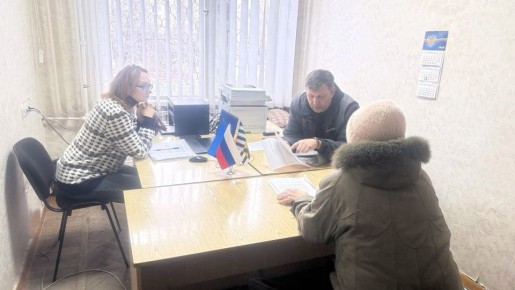 В общественной приёмной Главы ЛНР состоялся приём граждан