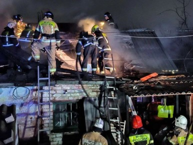 Короткое замыкание привело к пожару в Луганске