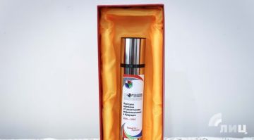 Представители «ЛАДА-МЕДИА» передали в Луганск капсулу времени с видеопосланием от молодежи