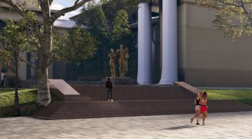 Московские специалисты восстановят сквер имени Михаила Матусовского в Луганске — Пащенко