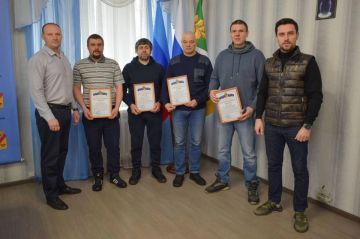 В Первомайске проводили аварийную бригаду из Калужской области