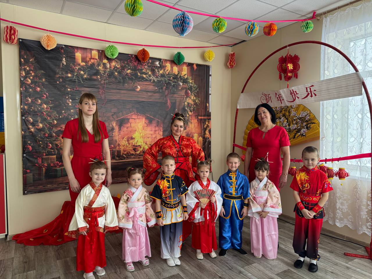 В селе Курячевке Марковского округа для детсадовцев провели мероприятие «Путешествие в Китай»