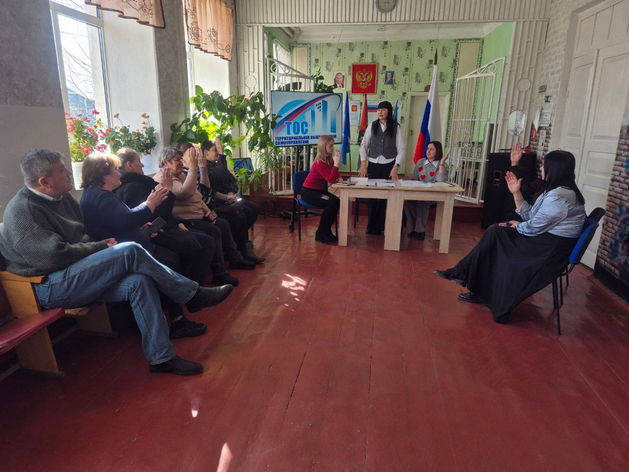В посёлке НагольноТарасовка создаётся территориальное общественное самоуправление!