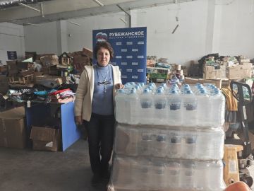 Рубежанские единороссы передали помощь в пункт временного размещения