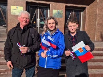 В Стаханове отметили 12-ю годовщину «Русской весны»