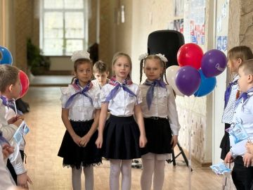 Виктория Сергеева: Торжественное открытие медиапространства «Мы с первыми» в школе № 3