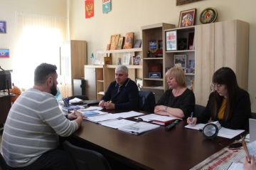 Виталий Коваленко: Сегодня провёл приём граждан по личным вопросам в Администрации Беловодского муниципального округа