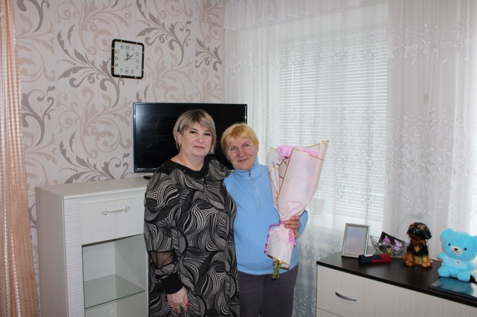 Ольга Кучерявая: В преддверии Международного женского дня, 8 Марта, навестила маму нашего погибшего земляка Капустина Николая