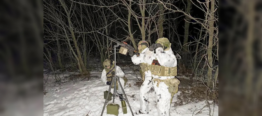 В ЛНР мобильные огневые группы Росгвардии уничтожили беспилотники противника из штатного оружия