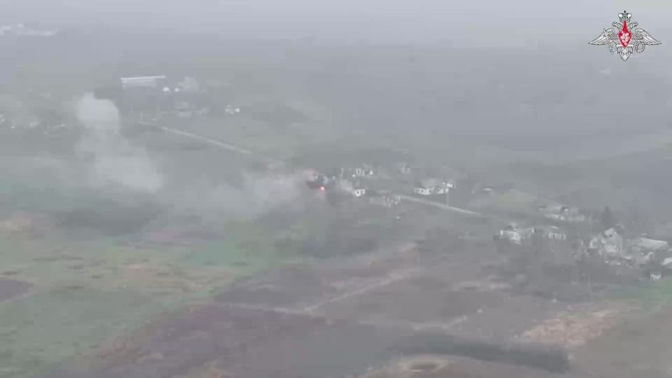 Расчёт САУ «Гиацинт-С» группировки «Центр» точными артиллерийскими ударами уничтожил блиндаж и пункт временной дислокации формирований ВСУ